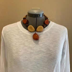 Chunky beaded necklace